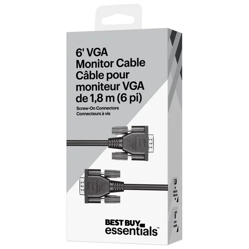 VGA Monitor Cable 1.8m (6 ft.) Bestbuy - Image 4
