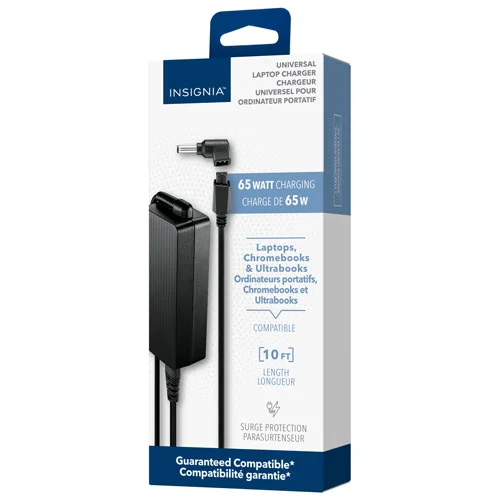 INSIGNIA 65W UNIVERSAL LAPTOP CHARGER - Image 4