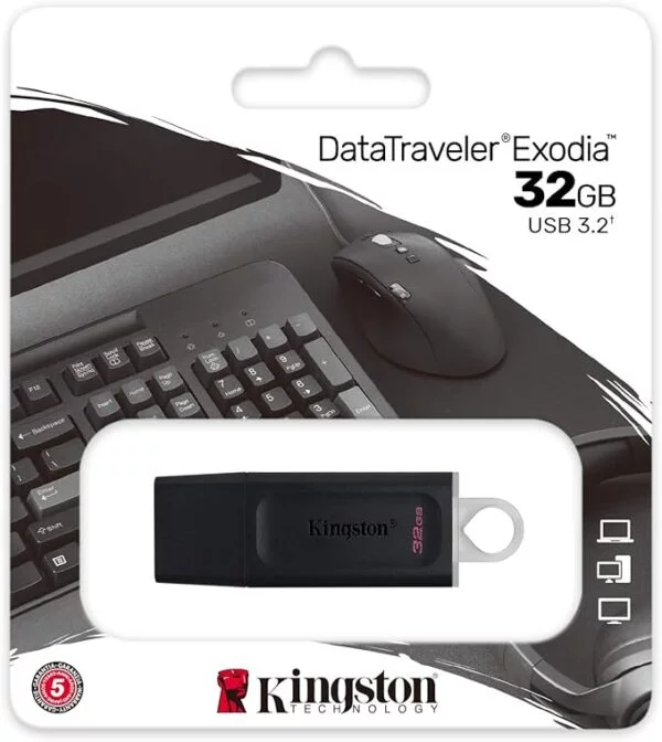 KINGSTON 32GB USB DATA TRAVELER
