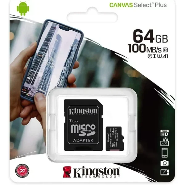 KINGSTON 64GB MEMORY CARD