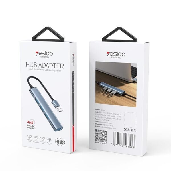 YESIDO HB18 4 in 1 USB - Image 2