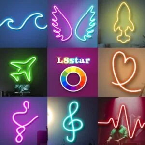 Alternative view of RGB LED Neon Rope Light -LED Strip Light for Commercial Sign 16.4 Ft -Waterproof