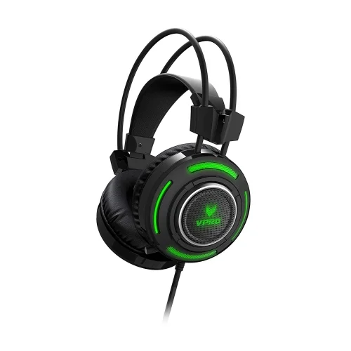 VPRO VH600 Gaming Virtual 7.1 Channel Headset - Black