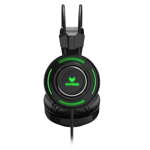VPRO VH600 Gaming Virtual 7.1 Channel Headset - Black - Image 3