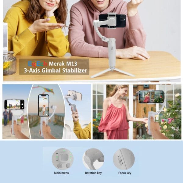 3 Axis Meark One Smartphone Stabilizer M1 – Image 7