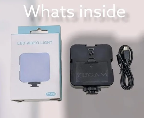 LED VIDEO LIGHT AY49S – Image 3