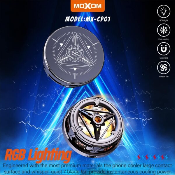 MOXOM MX-CP01 Magnetic Phone Cooler - Image 3