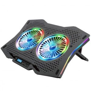 RGB Gamer Notebook Laptop Cooler 15-17.3 inch - Vencci DCX-AA4