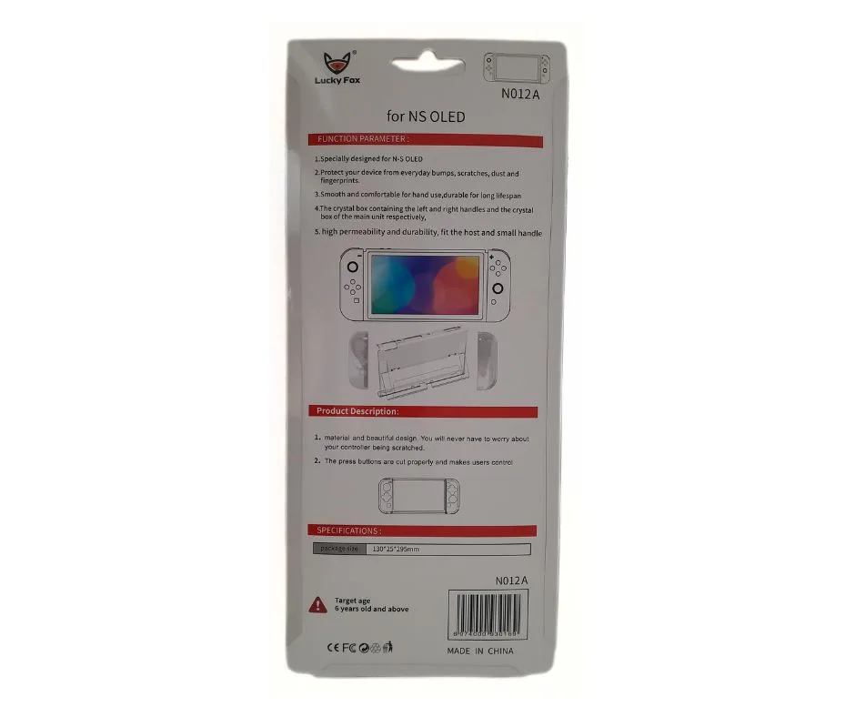 Case and Cover for Nintendo Switch OLED - Lucky Fox Model-N012A – Image 5