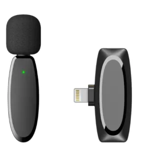 Wireless Microphone with Lighting Connector