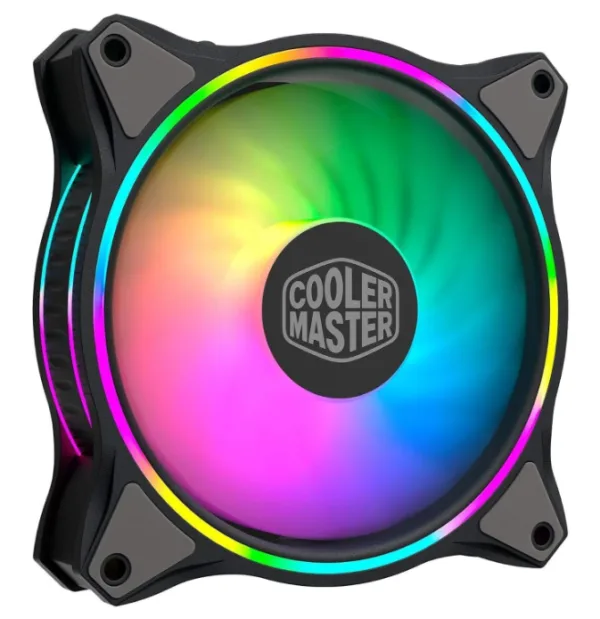 Cooler Master MasterFan MF120 Halo: Addressable RGB 120mm Fan with Independently-Controlled LEDs