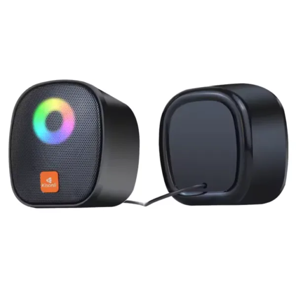 Kisonli X11: USB-Powered Portable Laptop Speakers with Wired Connectivity – Image 5