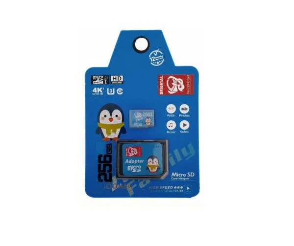 256GB Micro SD Card - Class 10 U3 V30 A2 Memory Card - 4K UHD, 100MB/s Read Speed - for Smartphones, Tablets, Dash Cams & Nintendo Switch