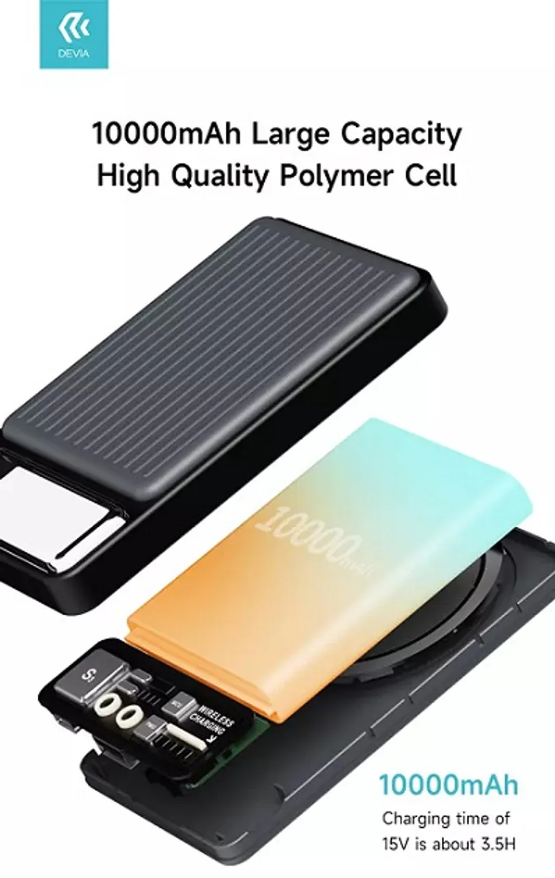 Extreme Speed Series 22.5W Magnetic Wireless Power Bank (10000mAh) - Image 4