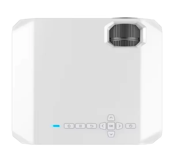 Smart Mini Projector: HDMI, VGA, USB, Wireless Mirroring, and WiFi Connectivity - Image 2
