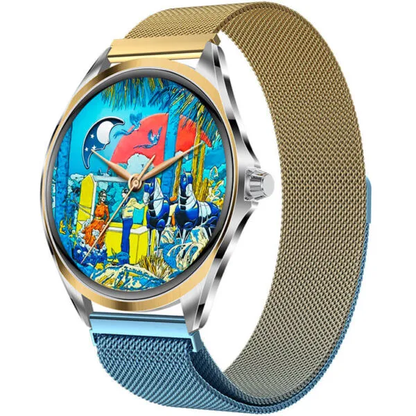 TN88 Smartwatch 1.43 Inch AMOLED Ultra Clear Screen Double Strap Fashion Lightweight Design - Image 4