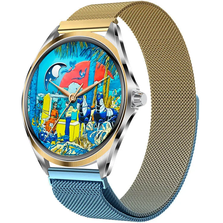 TN88 Smartwatch 1.43 Inch AMOLED Ultra Clear Screen Double Strap Fashion Lightweight Design - Image 4