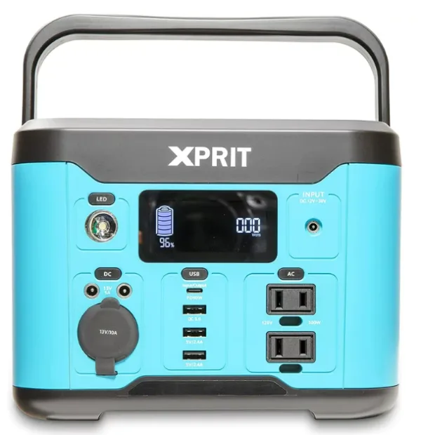 Xprit RT500 Power Station: Portable 120V/500W Pure Sine Wave AC Outlet with 515Wh Lithium Battery - Perfect for Camping, RVs, and Outdoor Adventures – Image 2