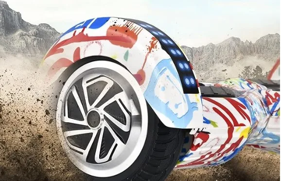 HOVER BOARD WITH LED WHEELS 8 inch & BLUETOOTH SPEAKER Speed up to 15km/250W – Image 5