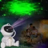 Astronaut Nebula Lamp - Star Projector with Remote Control, Adjustable Angle LED Night Light for Kids & Adults (USB Powered)