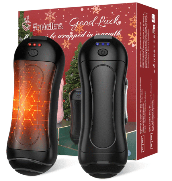 Rechargeable Hand Warmers 2 Pack – 6000mAh Electric USB Hand Warmer, 20+ Hours Heat, AI Smart Control – Perfect for Camping, Skiing, Golf (Ideal Gift for Men & Women)