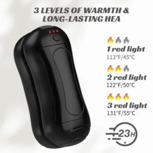 Alternative view of Rechargeable Hand Warmers 2 Pack – 6000mAh Electric USB Hand Warmer, 20+ Hours Heat, AI Smart Control – Perfect for Camping, Skiing, Golf (Ideal Gift for Men & Women)