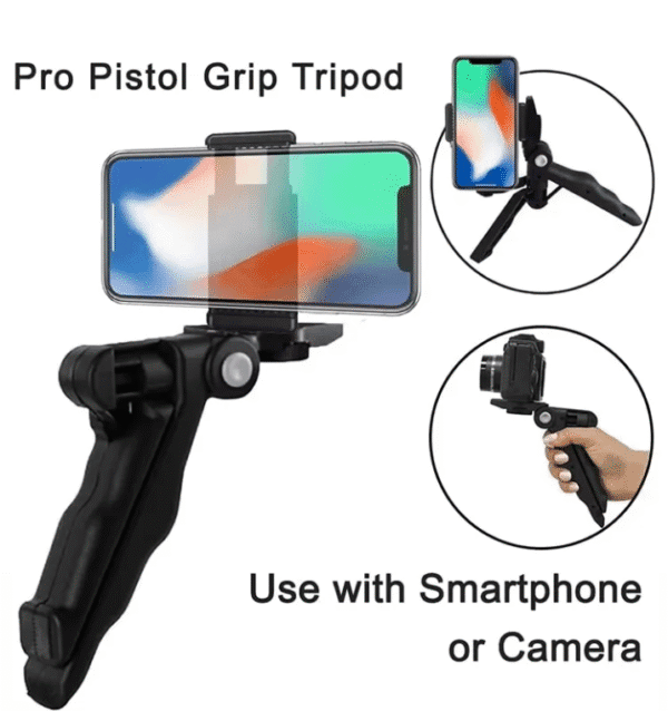 Professional Video Light Kit with Selfie Stick - Portable LED Lighting for Podcasting, Vlogging & Content Creation - Universal Mounting for Smartphones & Cameras – Image 5