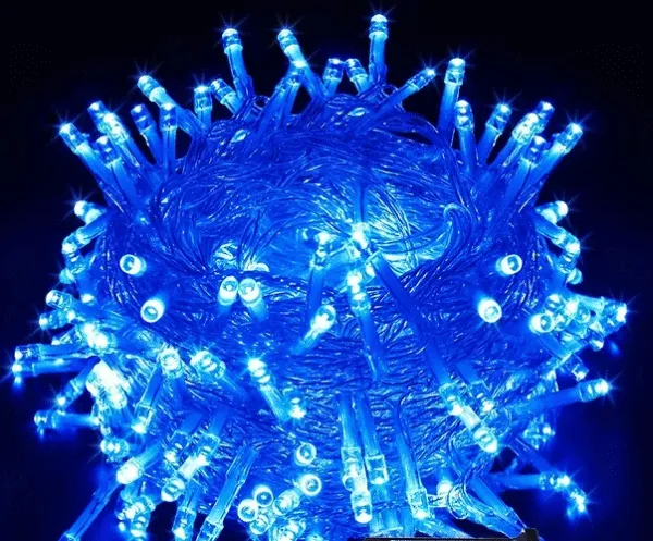 30FT LED Christmas String Lights - 8 Lighting Modes with End-to-End Plug (Extendable) - Fairy Lights for Indoor/Outdoor - Perfect for Tree, Home, Party (Choose White/Yellow/Blue/Red/Green) - Image 8