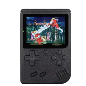 Retro Handheld Game Console with 500+ Built-in Classic Games, 3.0" LCD Portable Video Game Player, Rechargeable Battery, AV Output, Gift for Kids & Adults - Pink, Green, Grey, Blue, Yellow