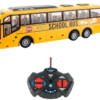 1:30 RC School Bus with LED Lights – Remote Control Toy for Kids