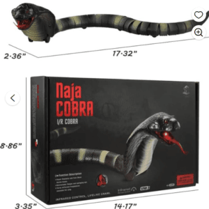 Remote Control Fake Snake – Realistic Electric Prank Toy for Parties & Halloween