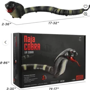 Remote Control Fake Snake – Realistic Electric Prank Toy for Parties & Halloween
