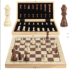 Magnetic Wooden Chess Set – Portable Folding Chess Board with Pieces, Ideal Gift for Adults & Kids